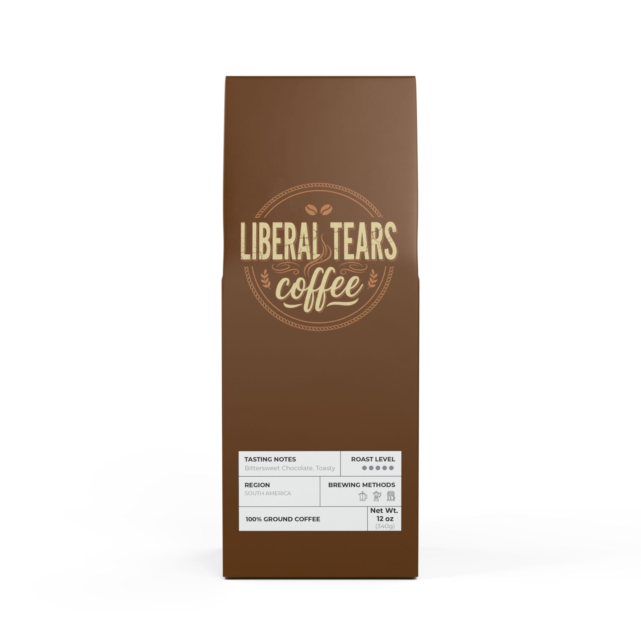 Liberal tears coffee bitterroot coffee blend (dark french roast)