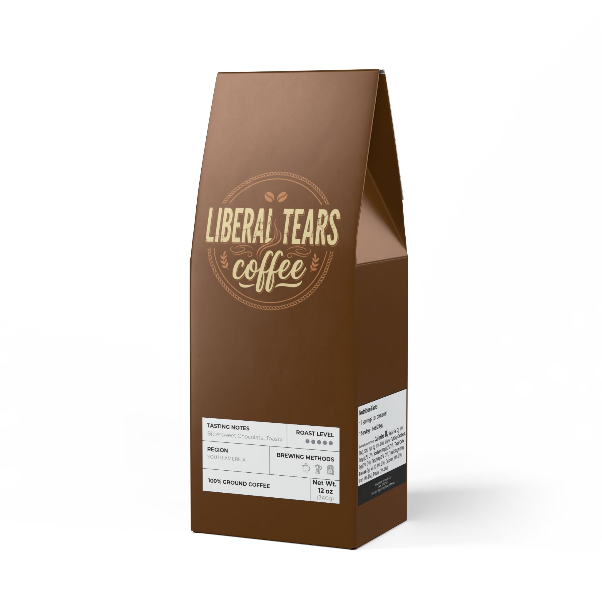 Liberal tears coffee bitterroot coffee blend (dark french roast)